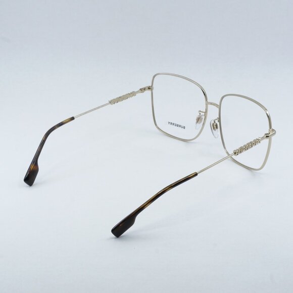 🕶️ New Burberry BE1378D 1109 Eyeglasses - Light Gold Frame 57mm - Picture 4 of 10